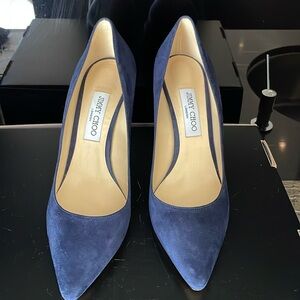 Jimmy Choo suede pump